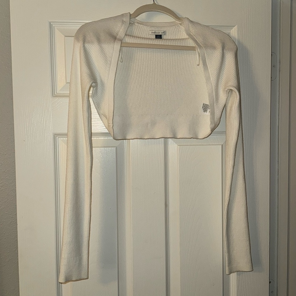 WOMENS AMERICAN EAGLE OFF WHITE LARGE SHOULDER COVER